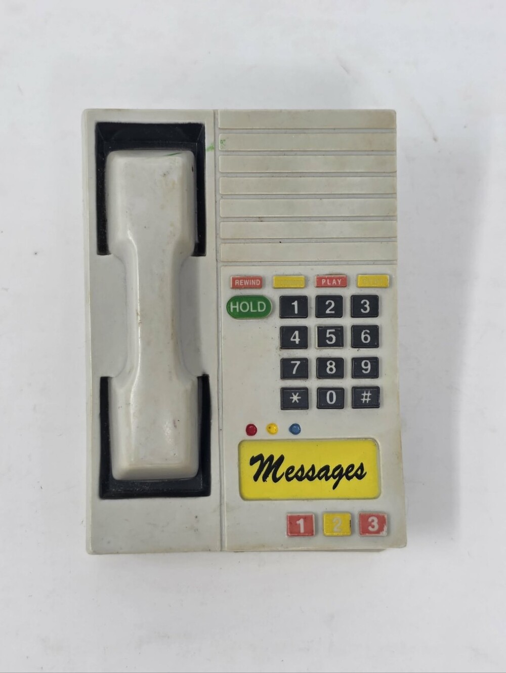 Vintage 1993 ACME Telephone Memo Holder Magnet Clip Office Phone Fridge 80s 90s